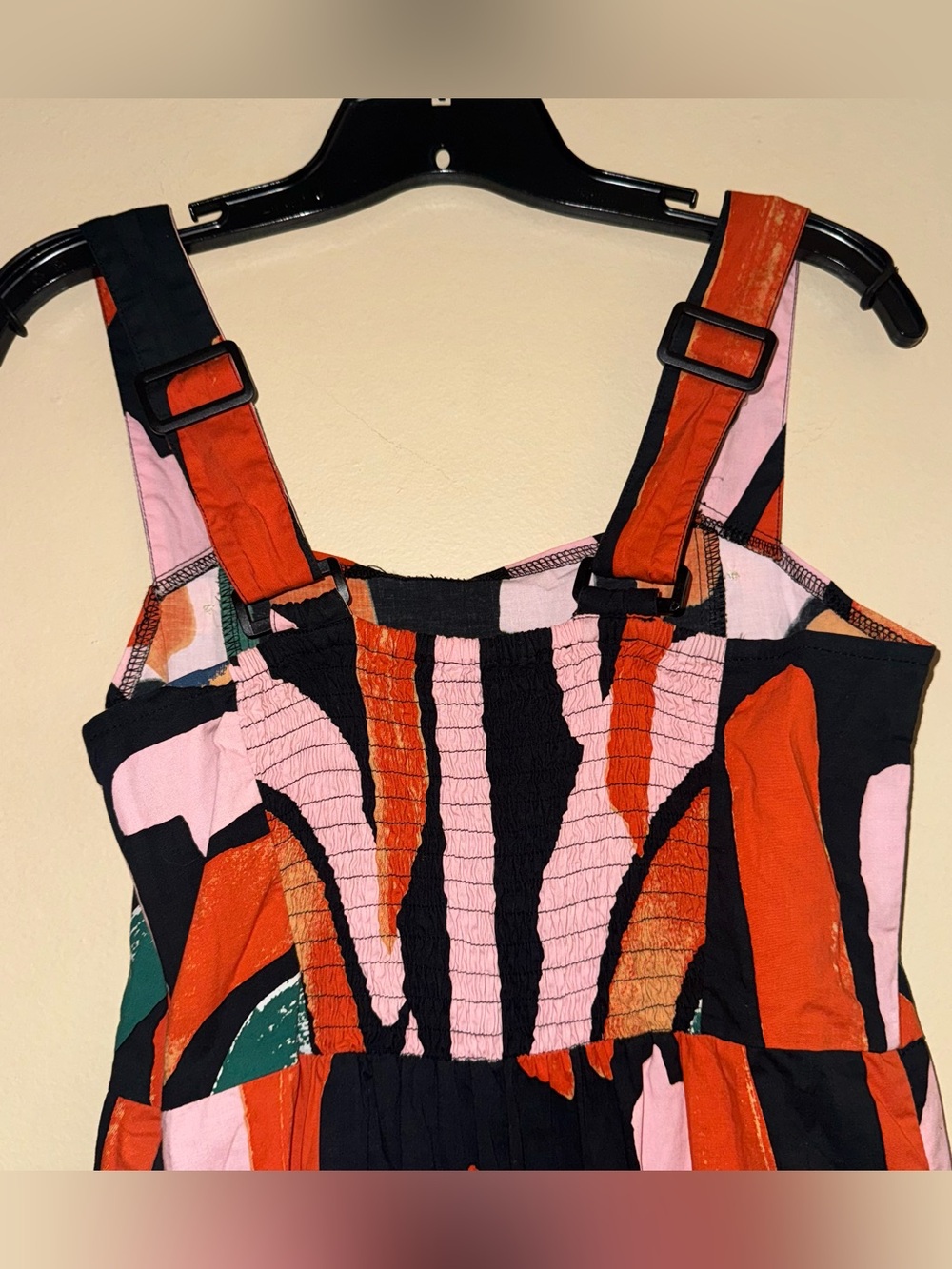 BEL KAZAN Anthropologie Arches Jumpsuit Multicolor Abstract Size M - Picture 10 of 14